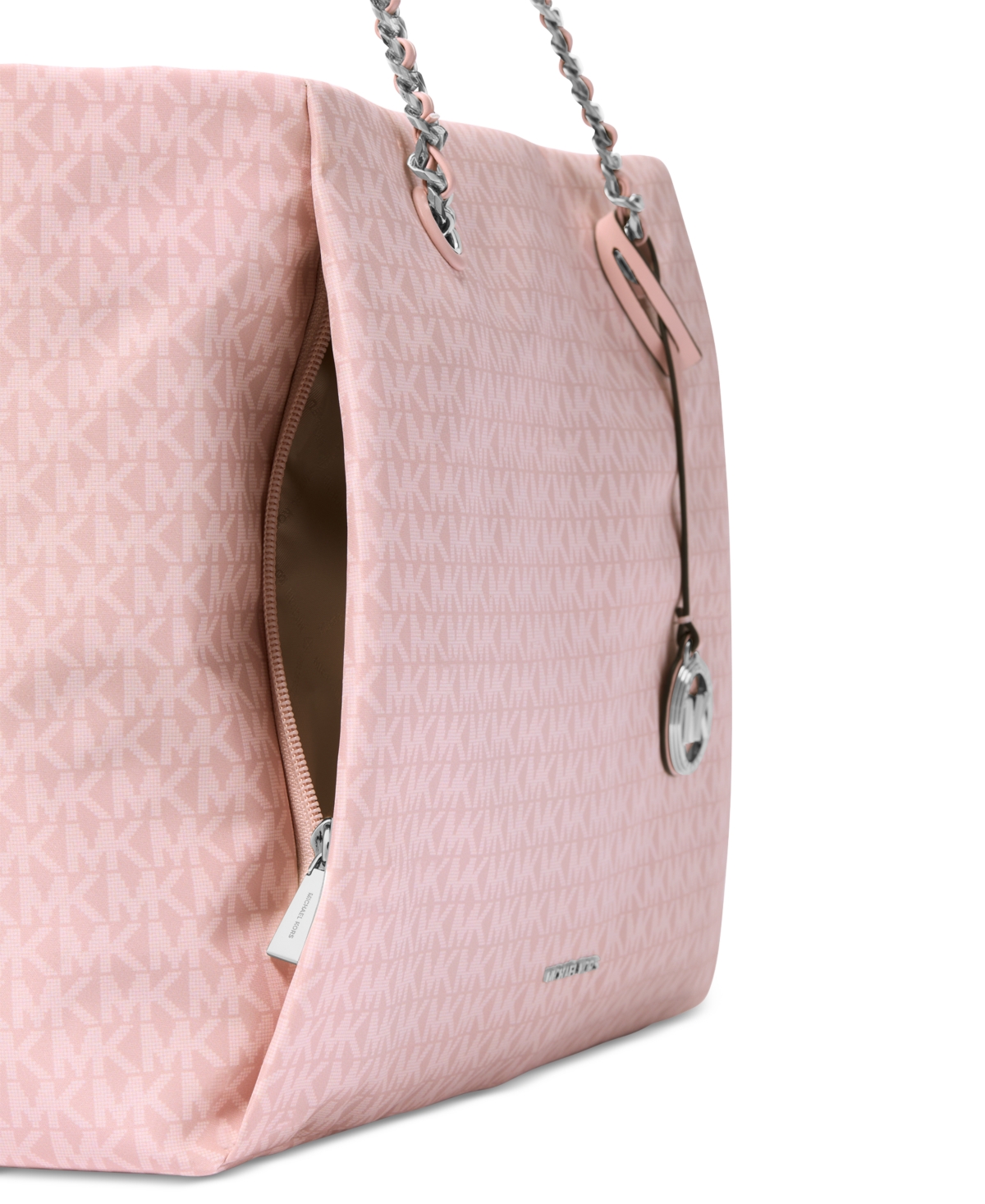Michael Kors Michael  Georgia Extra Large Top Zip Tote Bag In Smokey Rose
