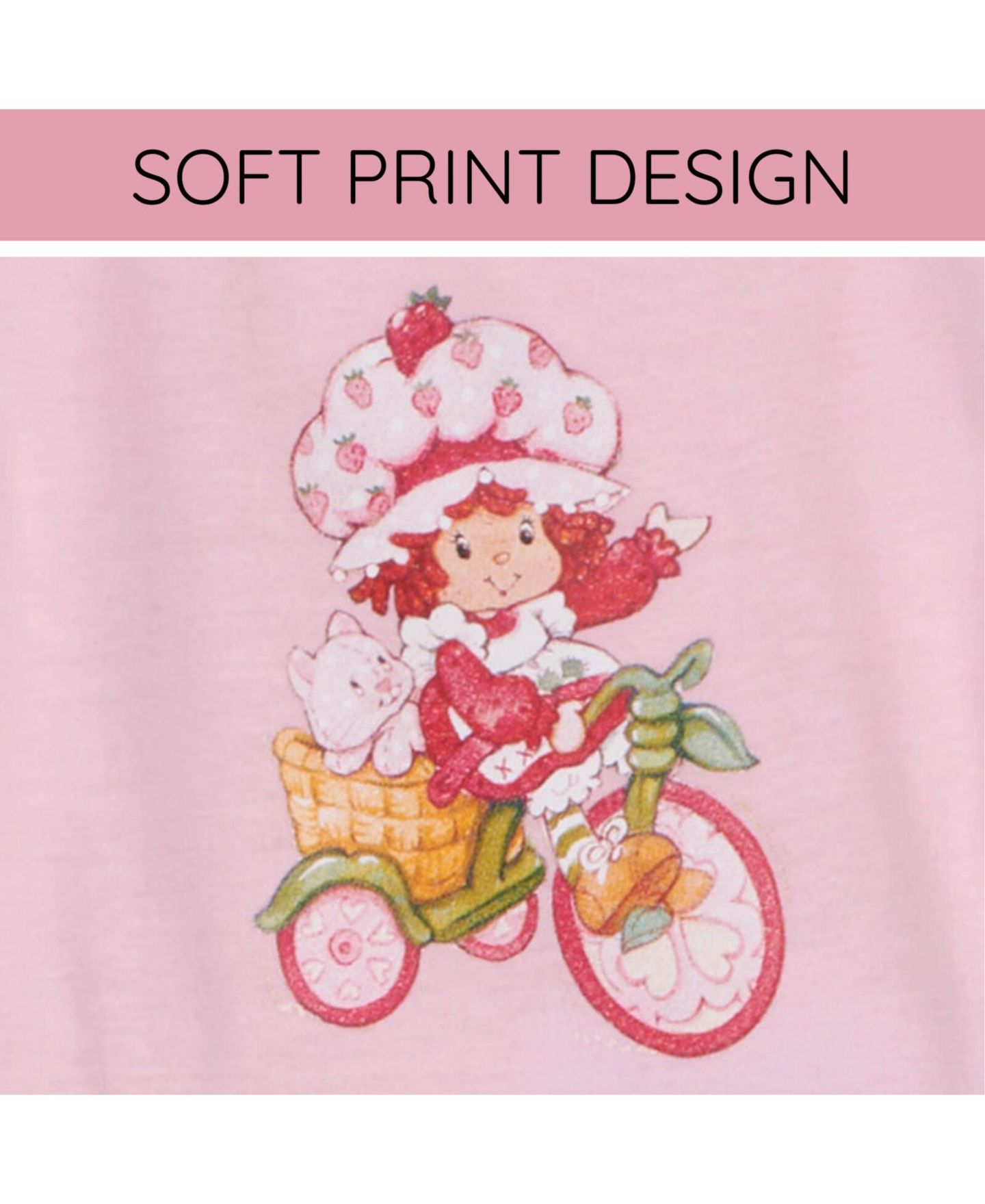 Платье Strawberry Shortcake Tulle Dress для девочек, цвет: Розовый — фото 6
