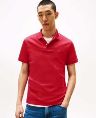 Tommy Hilfiger - Men's Regular-Fit Stripe Cotton Polo