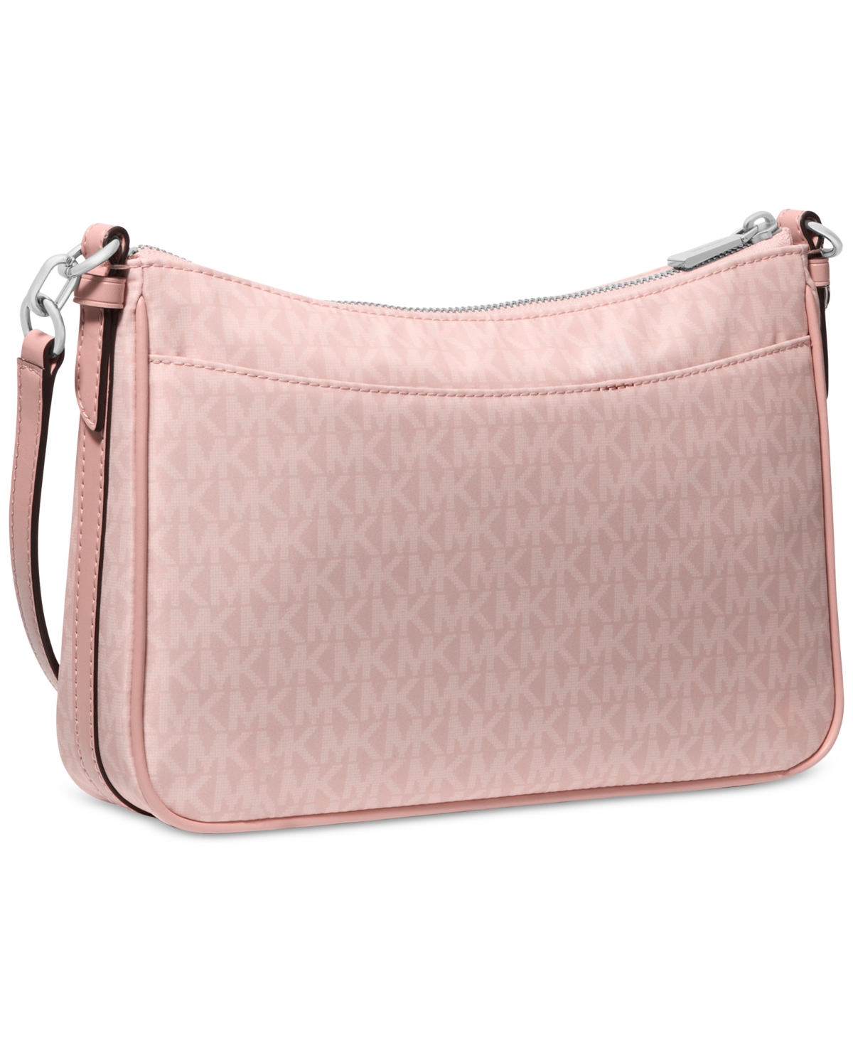 Michael Kors Michael  Jet Set Small Top Zip Pochette Crossbody In Smokey Rose