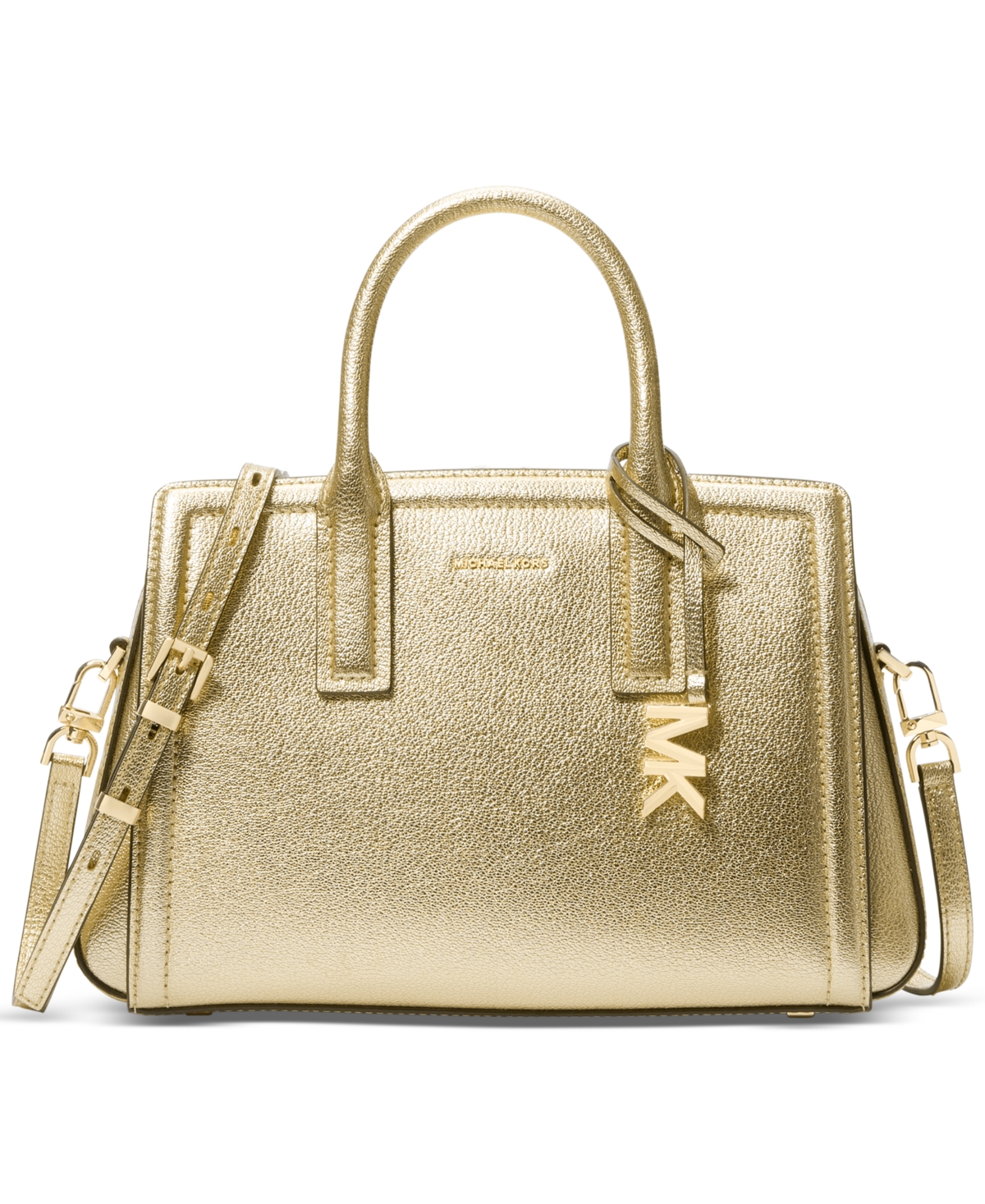 Michael Michael Kors Laila Leather Satchel Bag