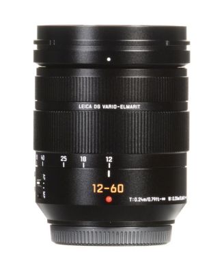 LUMIX G Leica DG Vario-Elmarit 12-60mm f/2.8-4.0 Aspherical Lens for Micro Four Thirds, Black