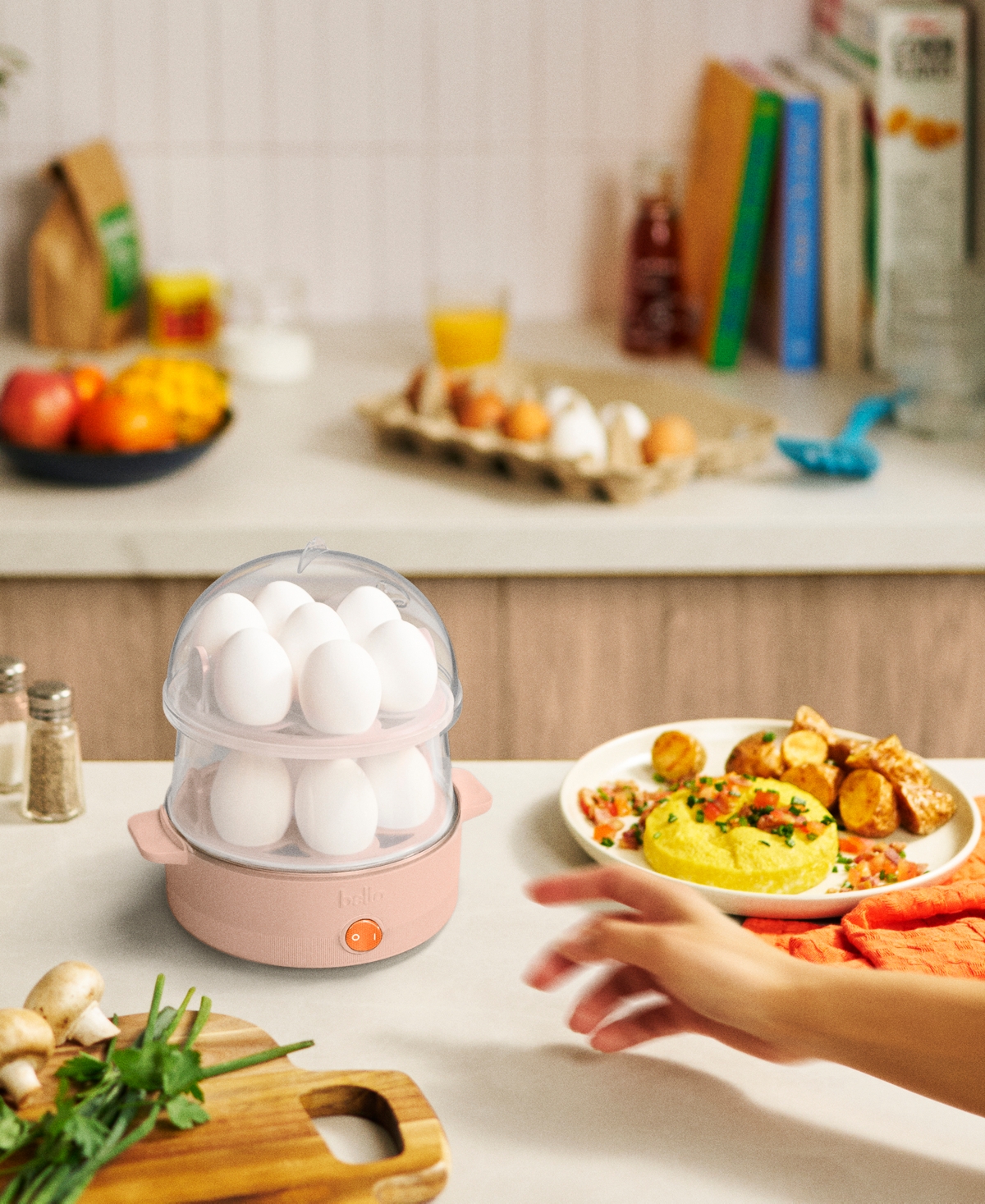 Bella 14-count Egg Cooker 35109 In Blossom