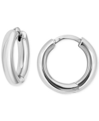 Giani Bernini - Small Hoop Earrings in 18k Gold-Plated Sterling Silver (also in Sterling Silver), 0.70"