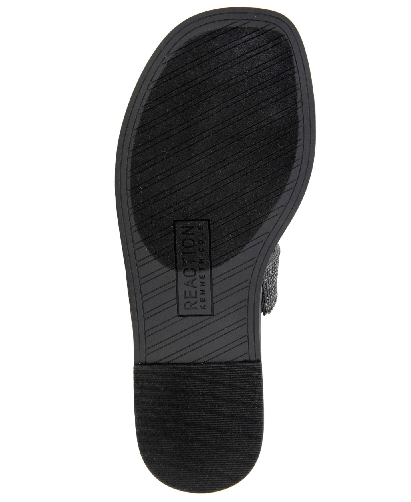 Женские сандалии Kenneth Cole Reaction Wilfred Toe Loop Flat, цвет: Чёрный — фото 5