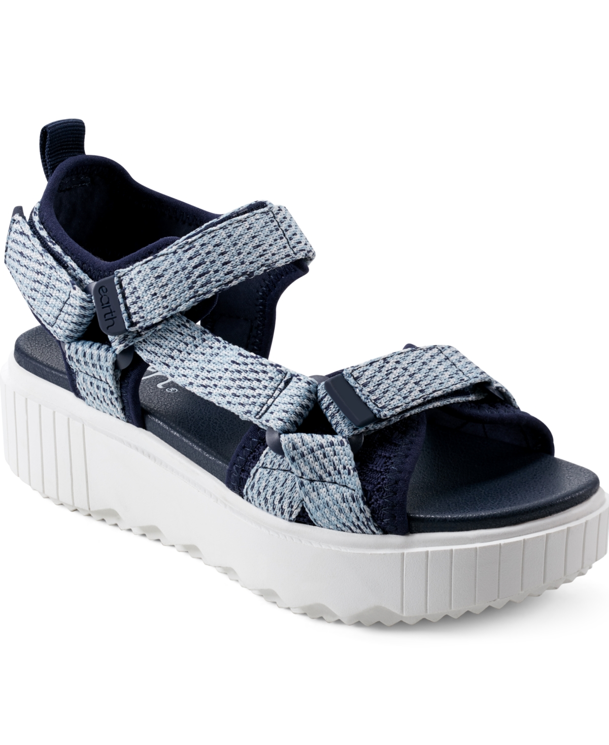 EARTH WOMEN'S ALANA EVA PLATFORM SPORT SANDALS 