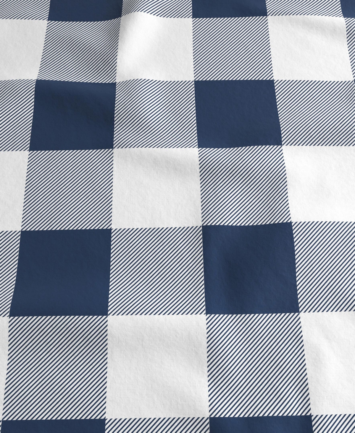 Linery & Co. 100% Turkish Cotton Flannel Printed Sheet Set - Buffalo check