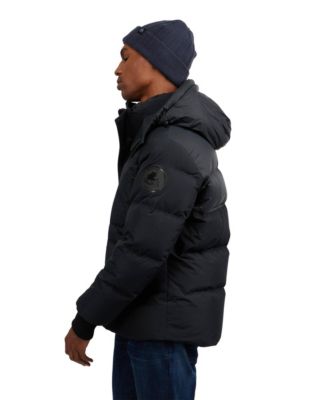 Men's Men s Comet Mixed Media Puffer with Detachable Hood