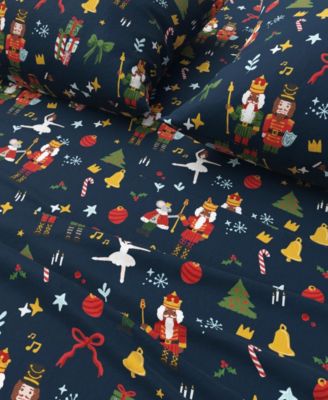 Ultra-Soft Turkish Cotton Flannel Holiday Print Sheet Set