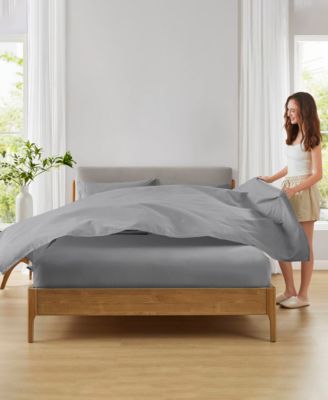 Super 144-Thread Count Cotton 4-Pc. Sheet Set, Queen