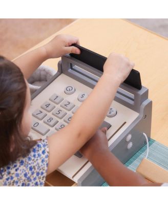 Kaplan Early Learning Dramatic Play Wooden Cash Register