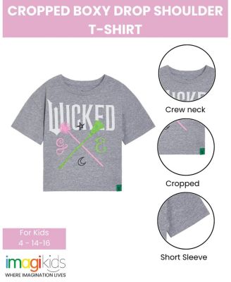 Girls Universal Studios Boxy Drop Shoulder T-Shirt