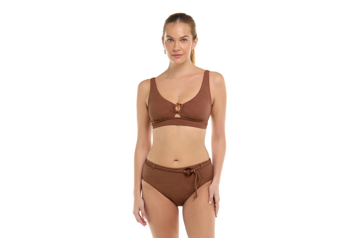 Women's Zen Garden Belted Alessia Bottom - Mahogany