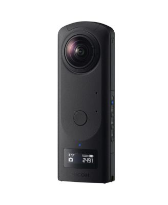 RICOH THETA Z1 51GB Black 360° camera, two 1.0-inch back-illuminated CMOS sensors, increased 51GB internal memory, 23MP images, 4K video