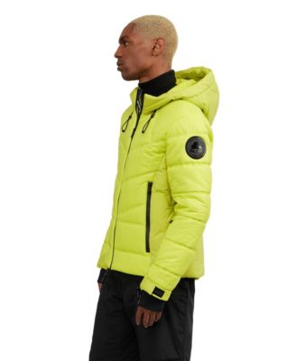 Men's Men s Thebe Mixed Media Ski Jacket with Fixed Hood
