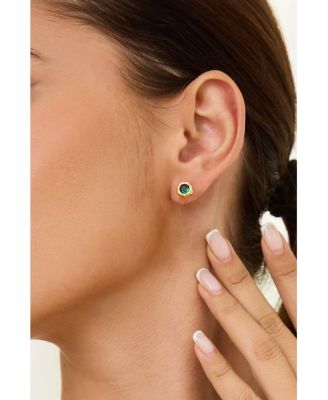 Skyler Molten Cubic Zirconia Stud Earrings
