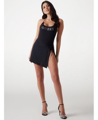 Женский купальник-саронг GUESS с запахом для плавания