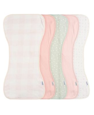 Baby Boys' and Girls' 5-Pack Burpcloths