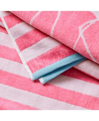 100% Cotton Jacquard 2 Pack Summer Beach Towels