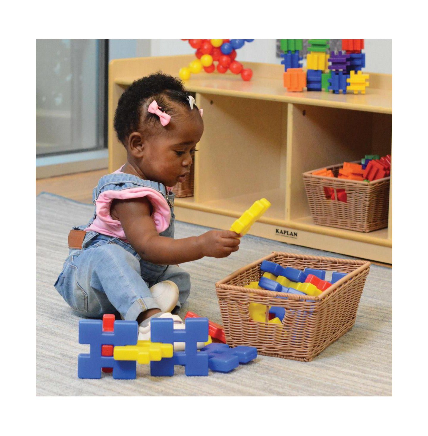 Детский конструктор Joyn Toys Waffle Blocks 42-Piece Building Set, Ages 12-24 Months, цвет: Assorted Pre-Pack — фото 2