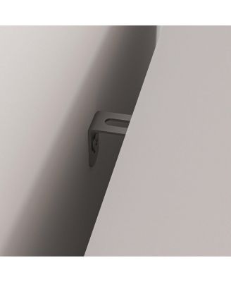 Bathroom Floor Storage Cabinet with 2 Doors Living Room Wooden Cabinet with 6 Shelves 15.75 x 11.81 x 66.93 inch