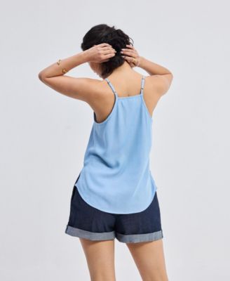Women's Endless Sunday Top in Tencel Denim