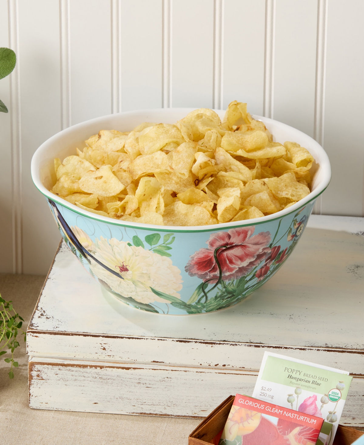 Certified International Flora Deep Bowl In Miscellaneous