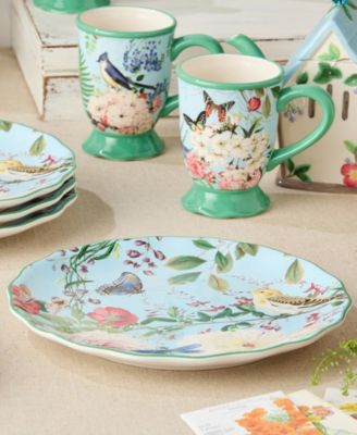Flora Dinner Plates, Set of 4