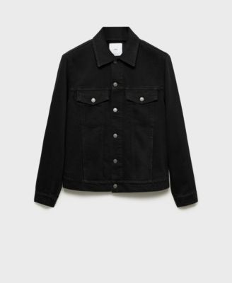 Мужская джинсовая куртка с карманами MANGO Mango Mens 18090₽