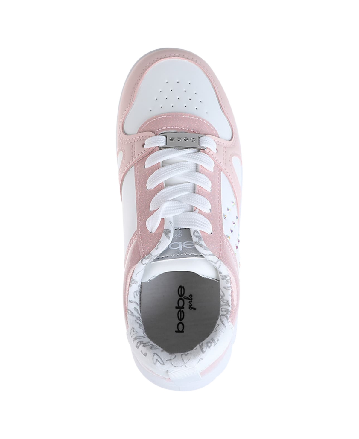 Bebe Little Girls Low Top Court Sneakers