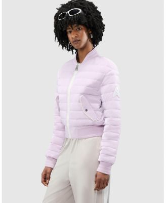 Women's Cluza Reversable Quilted Bomber Jacket