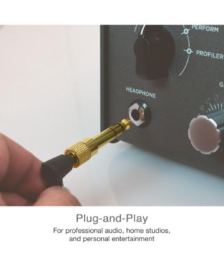 MEE Audio 1/4" (6.3 mm) Stereo Audio Adapter (2 Pack)