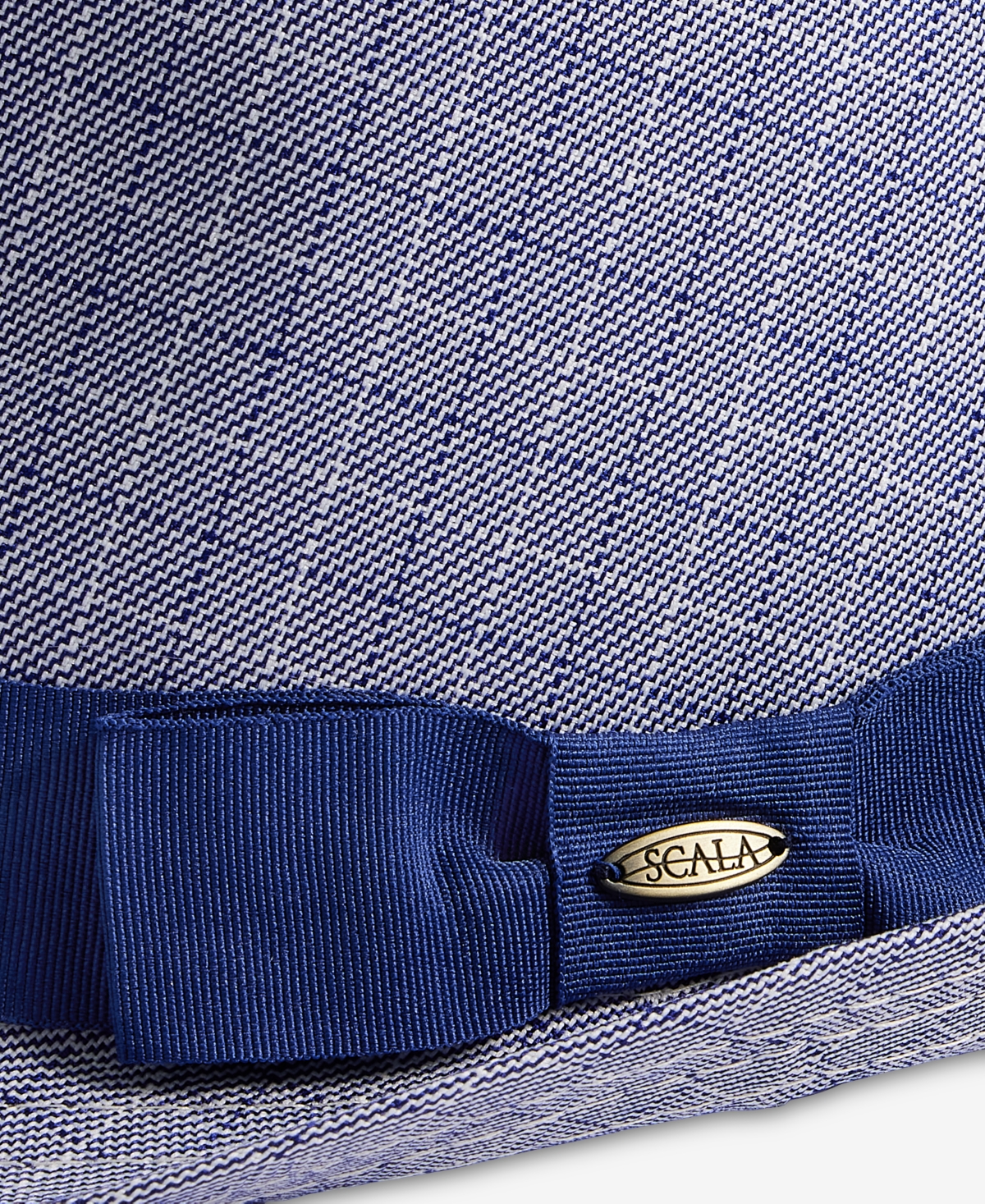Dorfman Pacific Men's Tattersall Plaid Fedora Hat In Navy