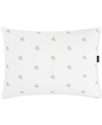 Logo Firm Density 2-Pack Down Alternative Pillow, Standard/Queen