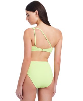 Женский топ-бикини на одно плечо Sanctuary Women's Stay Connected и плавки-бикини с высокой посадкой