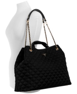 Большая стеганая сумка GUESS Giully 