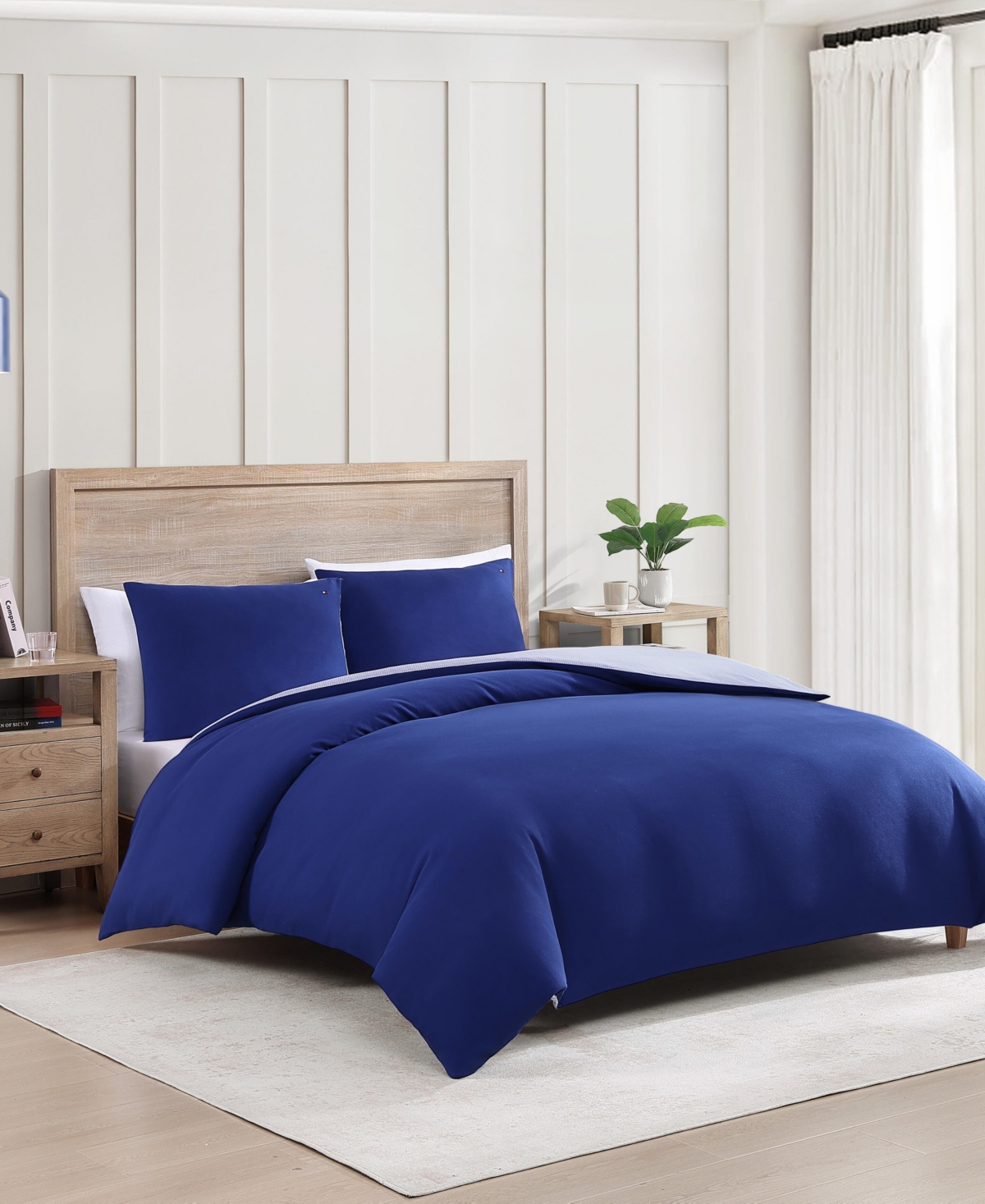 TOMMY HILFIGER MICRO PIQUE 3-PC. COMFORTER SET, KING 