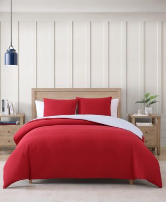 Micro Pique 3-Pc. Duvet Cover Set, King