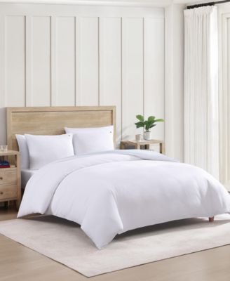 Micro Pique 3-Pc. Duvet Cover Set, King