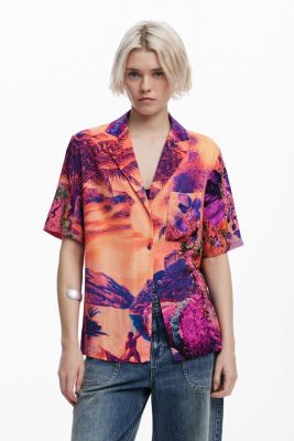 Женская рубашка Desigual от дизайнера Кристиана Лакруа