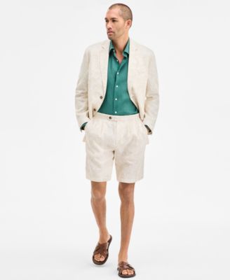 Men's Linen Paisley Blazer, Exclusively at Macy's