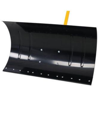 Snow Shovel with Wheels, Snow Pusher, Cushioned Adjustable Angle Handle Snow Removal Tool, 29" Blade, 10" Wheels,yellow color