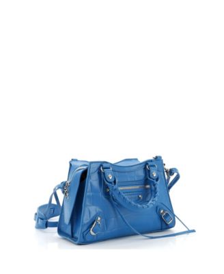 Pre-Owned Balenciaga Mini Neo Classic City Bag Embossed Leather 166590₽