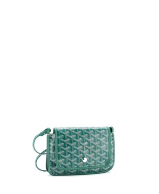 Pre-Owned Goyard Plumet Clutch Wallet Coated Canvas