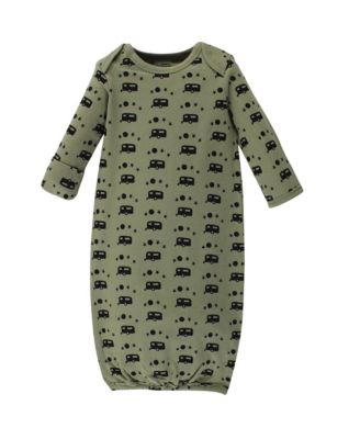 Ultra-Soft Interlock Fabric 4-Pack Gowns