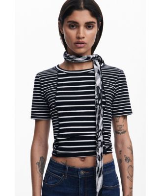 Дизайнерский женский шарф из шотландки