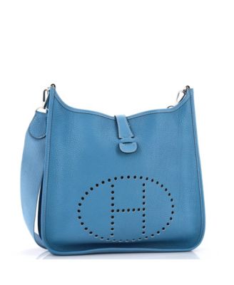 Бывшая в употреблении сумка HERMES GM Evelyne от Gen I Clemence