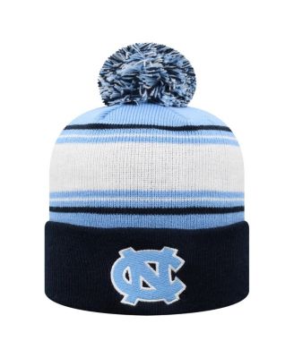 Мужские кроссовки Top of the World Carolina Blue North Carolina на смоляных каблуках с манжетами и вязаной шапкой с помпоном