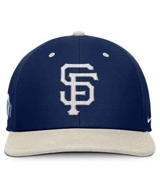 Men's Navy/Cream San Francisco Giants Pro Performance Snapback Hat