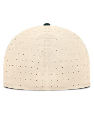 Мужская приталенная шляпа Nike Natural Michigan State Spartans On-Field Dugout True Performance от Nike.